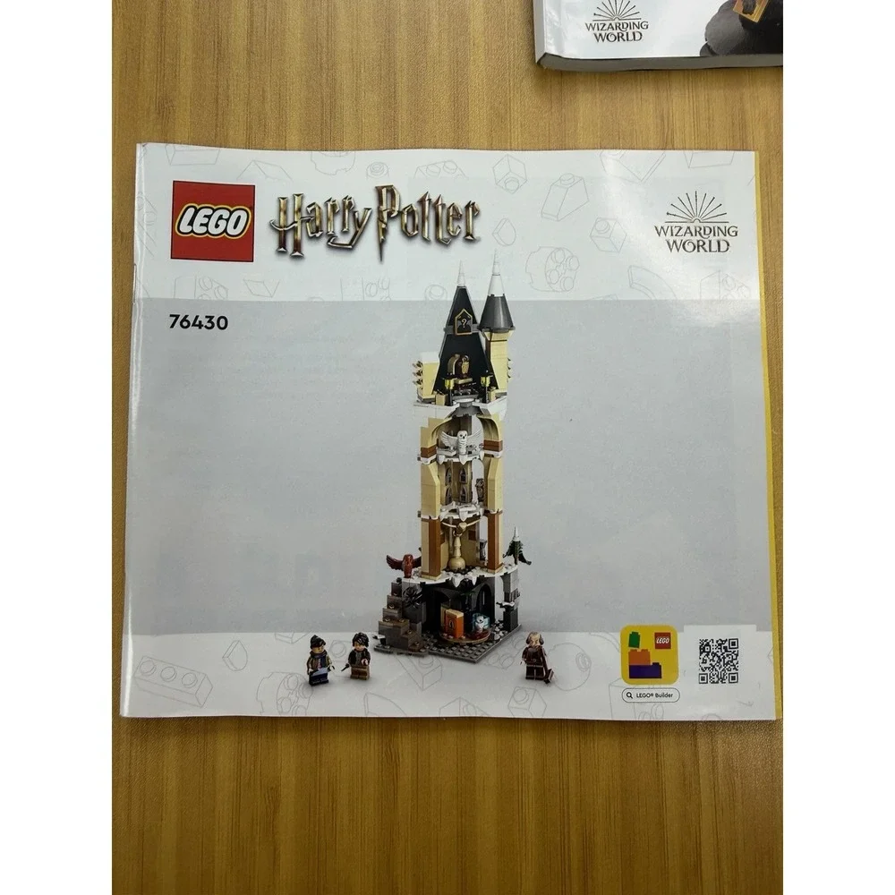 Lot Of 3 LEGO Harry Potter Wizarding World Instruction Manual Only 76424 76430